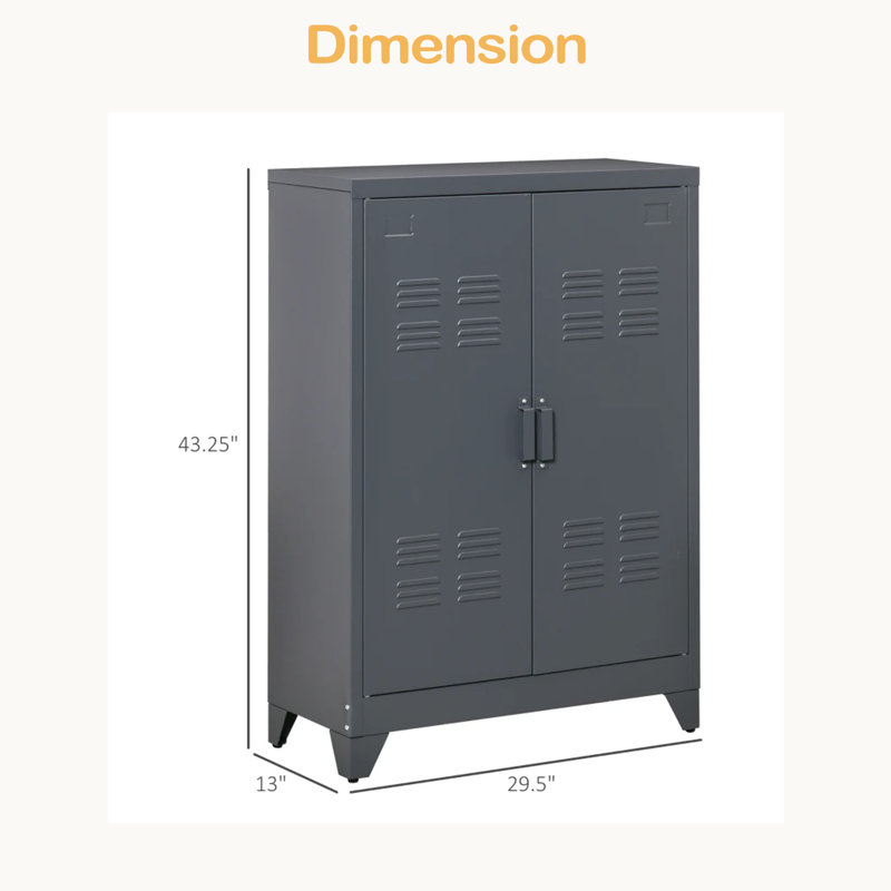 Armoire de rangement stable, armoire moderne