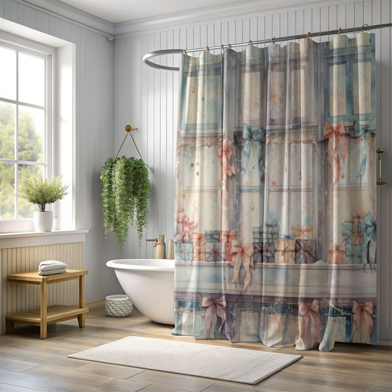 Rideau de douche Seasonal Glow - Premium, H 74 po x l 71 po