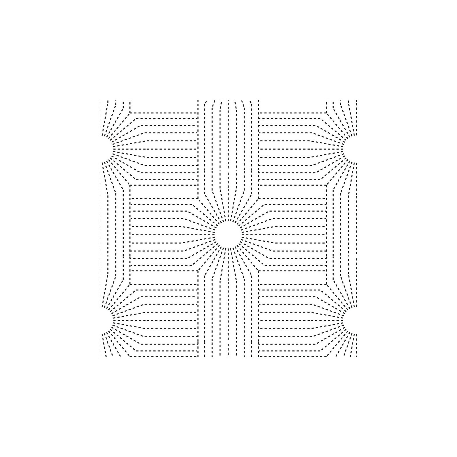 CoEd Wacker Peel & Stick Wallpaper Tile, Quartz White, Non-pasted