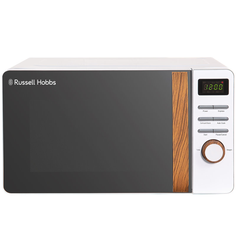 Russell Hobbs RHMD714G-MN Scandi Compact Digital Microwave 17L Grey, White