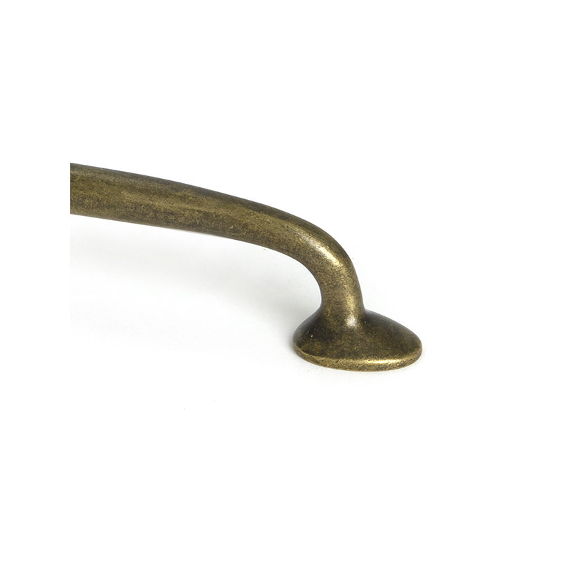 Moore Handle Pull, Burnished Brass, 8.8"