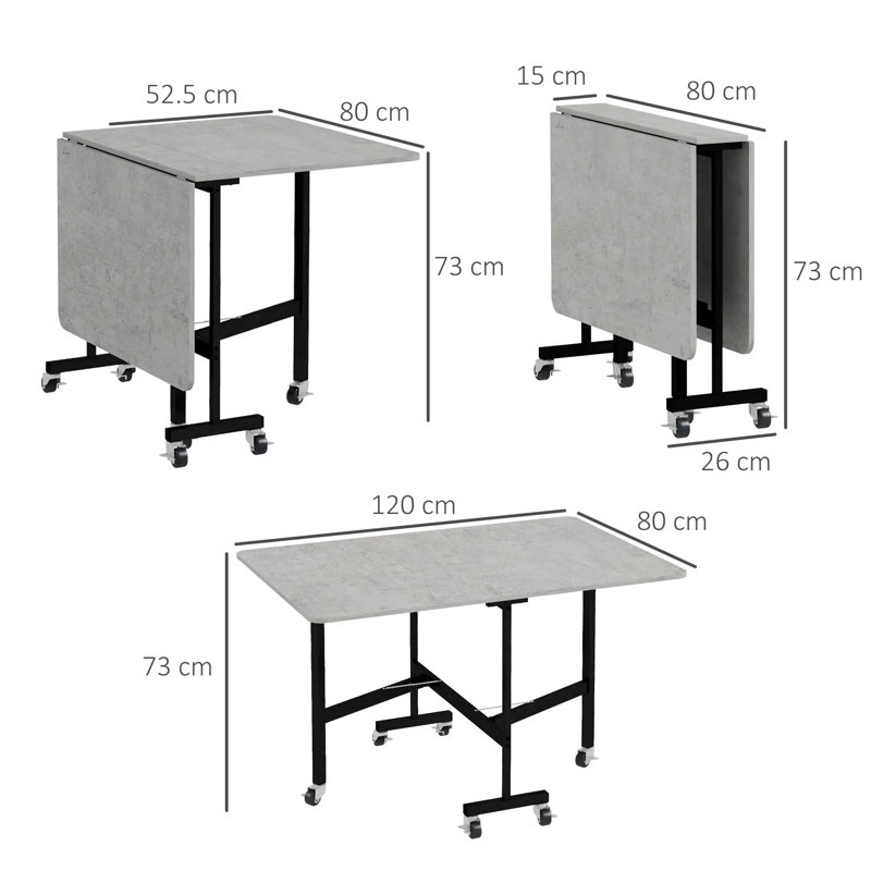 Angenette Metal Base Dining Table