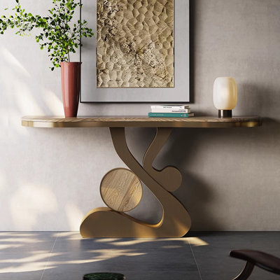 Console légère, luxueuse et moderne