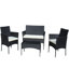 Canapé modulaire d'extérieur réversible de 23,5 po avec coussins Skiley