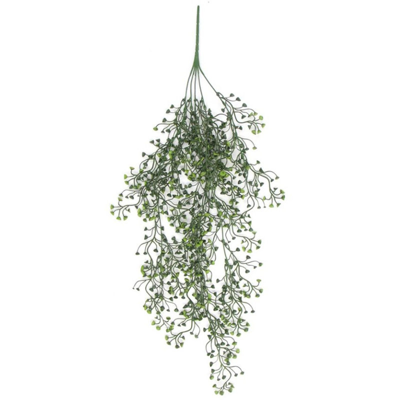 Multipack Hanging Plants Fire / UV Resistant 75cm Faux Fern Plant
