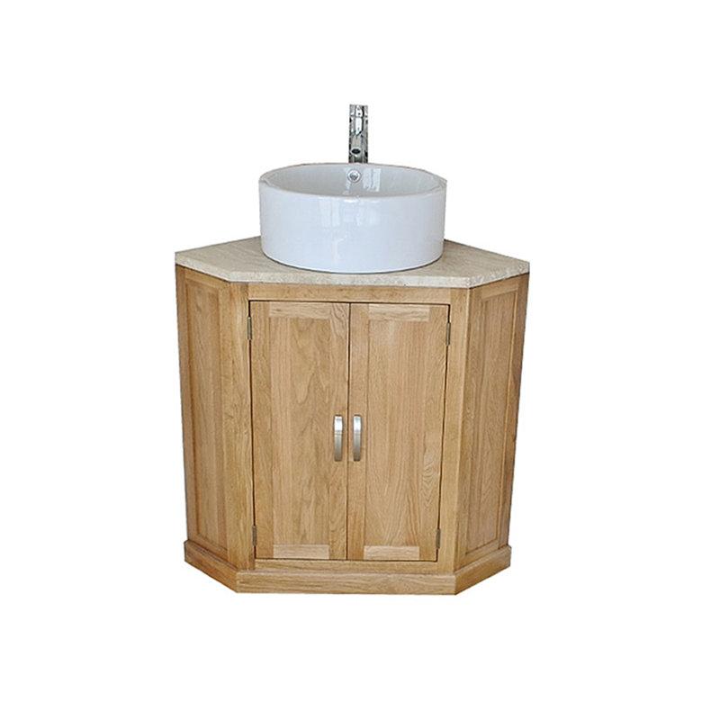 Leticia 550 mm Freestanding Single Vanity with Vessel Ceramic Basin