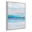 «Coastal Serenity - Floater Frame», reproduction d'art sur toile-46818271-46818268