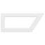  Shelf Brackets For Washbasin 2 Pcs White Trapezium Steel-1972132315-1972132292