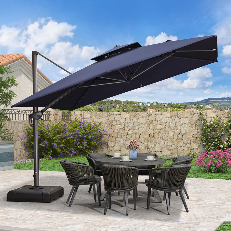 Parasol inclinable 132 po, Marine