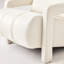 Chaise d'appoint moderne rembourrée pour une utilisation polyvalente et confortable