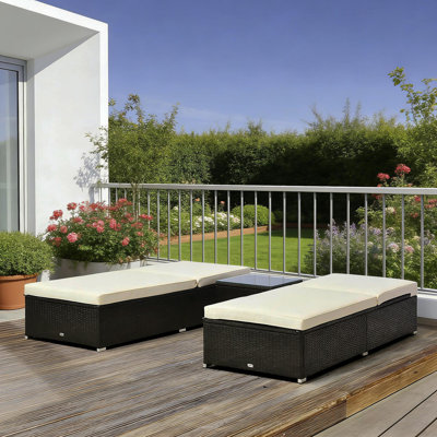 3-Piece Pool Furniture Set