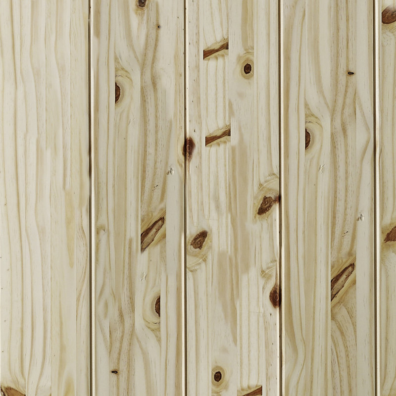 Artisan 84'' Solid Wood Paneled Unfinished without Installation Hardware Kit Barn Door, 33" x 84"