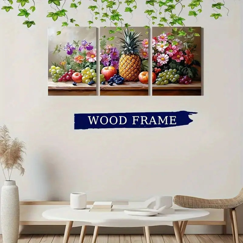 3 Piece Wrapped Canvas Print