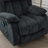 37.4" Wide Contemporary Compact Microfiber Swivel Rocker Manual Recliner Chair with Heat and Massage-88087075