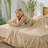 Ultra Soft Bamboo Sheet Set - 4 Pc Set - Wrinkle Resistant - Cooling Sheets with Deep Pockets-78635174-78635160