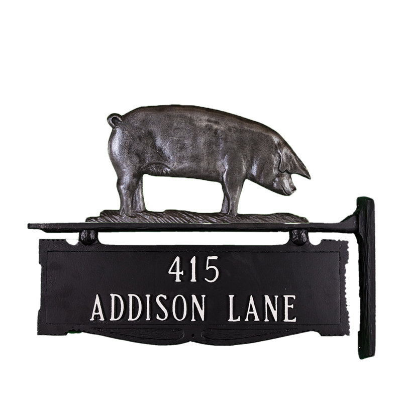 2-Line Address Post, Yes, Swedish Iron