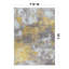 Tapis abstrait contemporain patiné antidérapant-1035364082