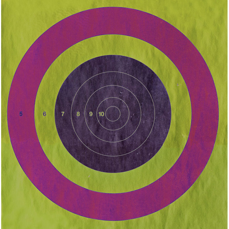 Target Green Pink Print by Dunker, Chris