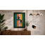 Rearing Horse Modern - Framed Print-685129874-685129877