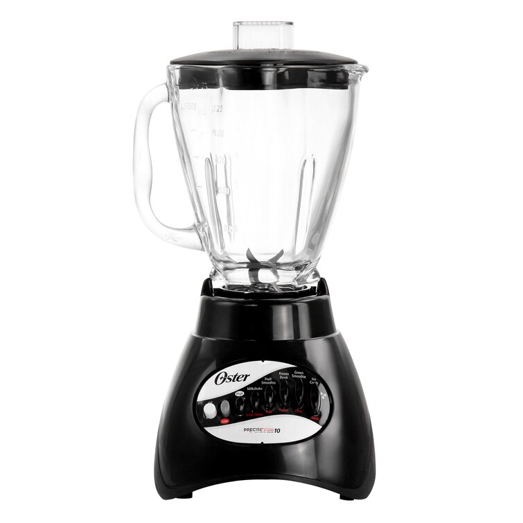 Black&Decker 10 Speed Blender with Plastic Jar, Black