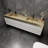 83.14 " Double Bathroom Vanity Base