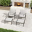 Chaises longues d'extérieur 2 pièces Nettleton
