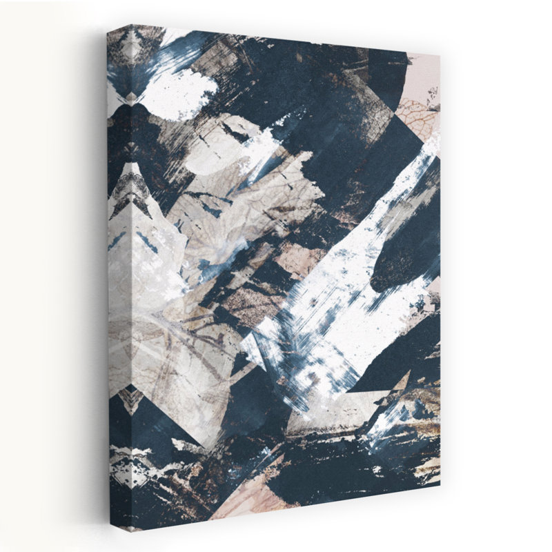 Luma, art abstrait contemporain, H 24 po x l 16 po