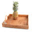 Anchor Hand Woven Wicker Rattan Large Square Tray