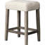Table de bar 3 pièces: bois massif avec prise électrique, 2 tabourets de siège en chêne antique pour salle à manger