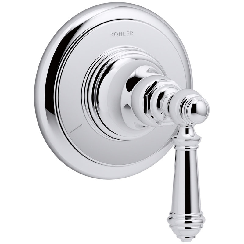 Artifacts® Transfer Valve Trim with Lever Handle, Polished Chrome