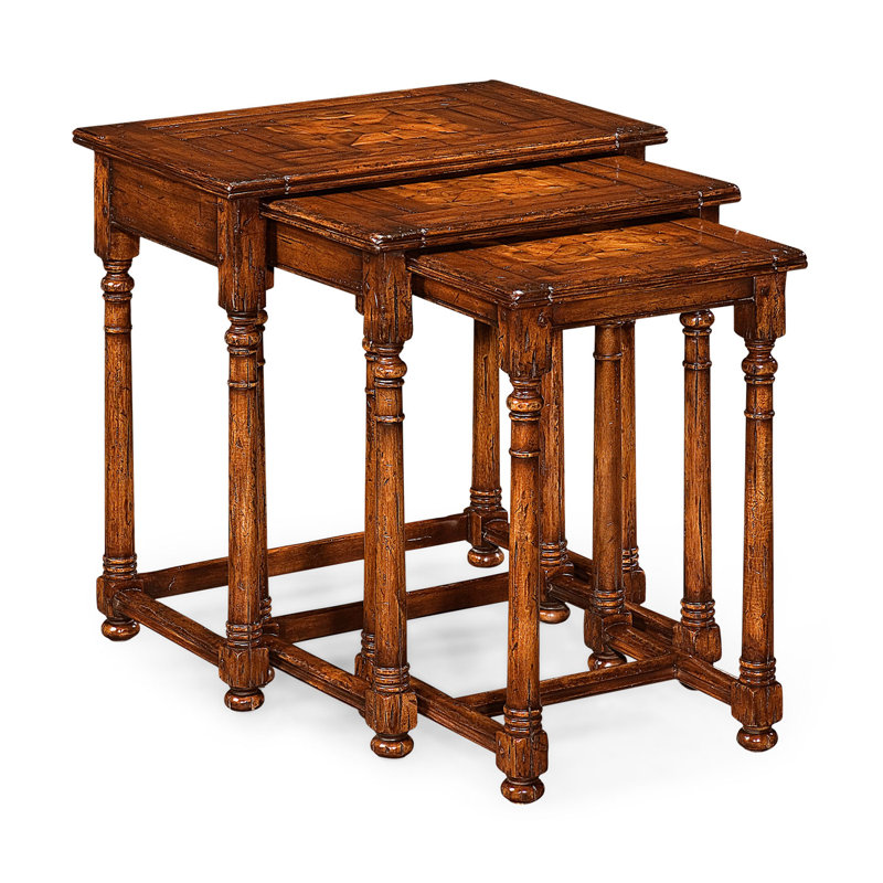 Huntingdon Solid Wood Nesting End Table
