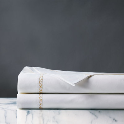 Hampton Egyptian Cotton Percale Flat Sheet