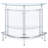 Jayln 50.75 " L Steel Home Bar-1465179489