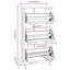 18 Pair Flip Down Shoe Storage