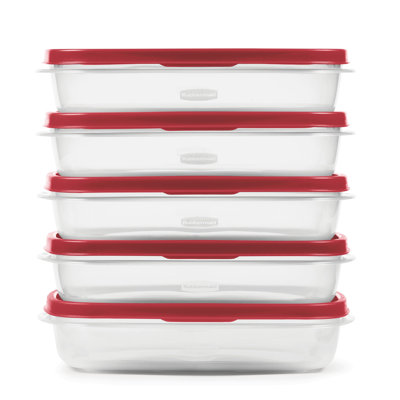 Contenant alimentaire pour aliments - ensemble de 5