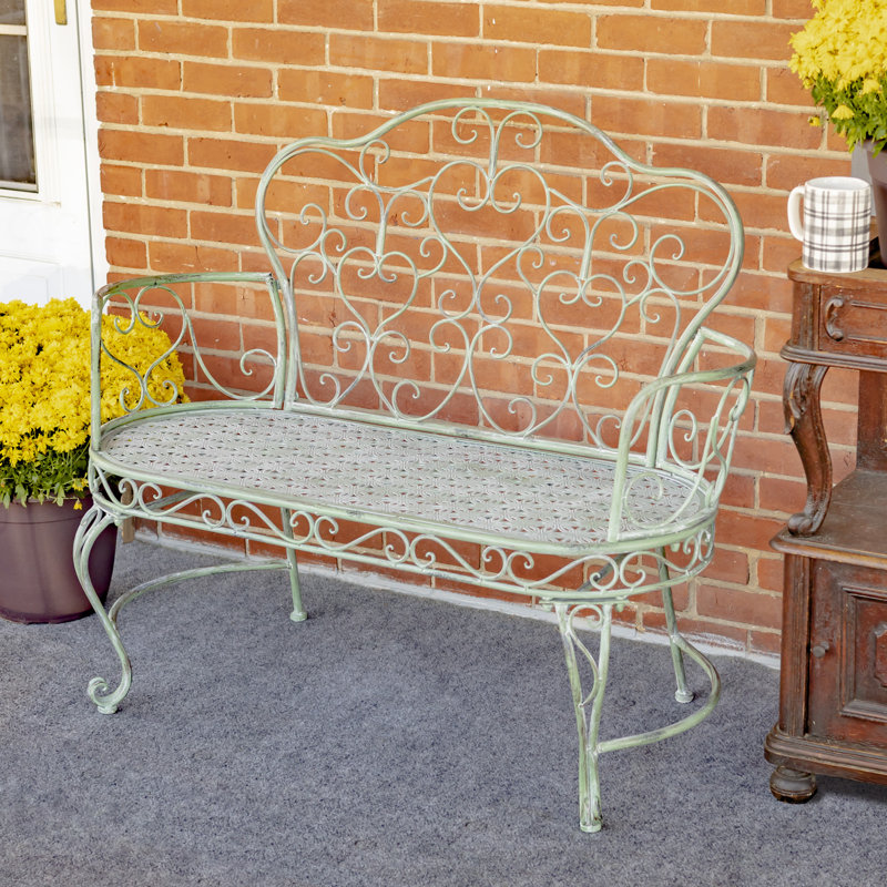 Banc de jardin en fer Balcar