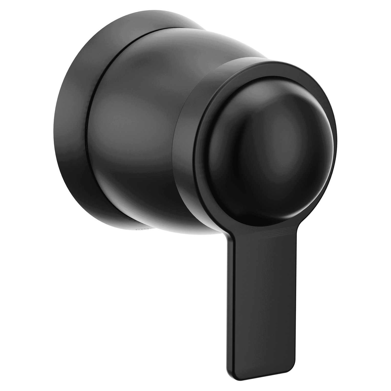 90 Degree Volume Control Valve Trim, Matte Black