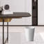 Poubelle de salle de bain, poubelle de 1,8 gallons avec sacs à ordures, poubelle de salle de bain, poubelle en plastique, poubelle ronde pour salon, chambre à coucher, bureau, cuisine, espace compact
