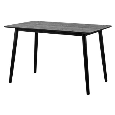 Cronk 4-Person Rectangular Pine Wood Dining Table