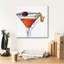  «Manhattan» par Susan Ball, art mural sur toile, 18 po x 18 po