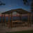 Clint  11 x 13 ft. wood Gazebo Outdoor Cedar Frame Wood Gazebo with Black Steel Hardtop Roof for Patio, Garden, Backyard, and Lawn Activities