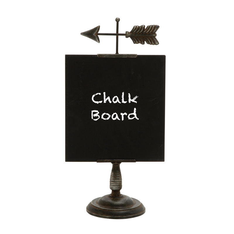 Tableau noir en position libre