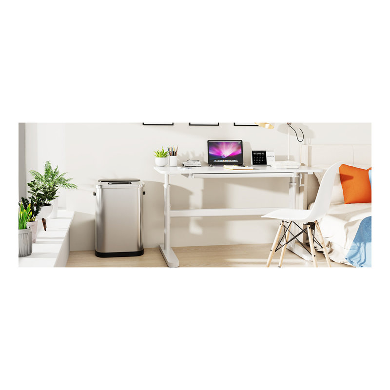 50L Smart automatic Trash Cans -  Full Intelligent Sensor, Black/Silver