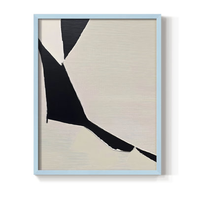 Série ABSTRACT DCxxix - reproduction encadrée de qualité supérieure - prête à être accrochée - aucun clou requis
