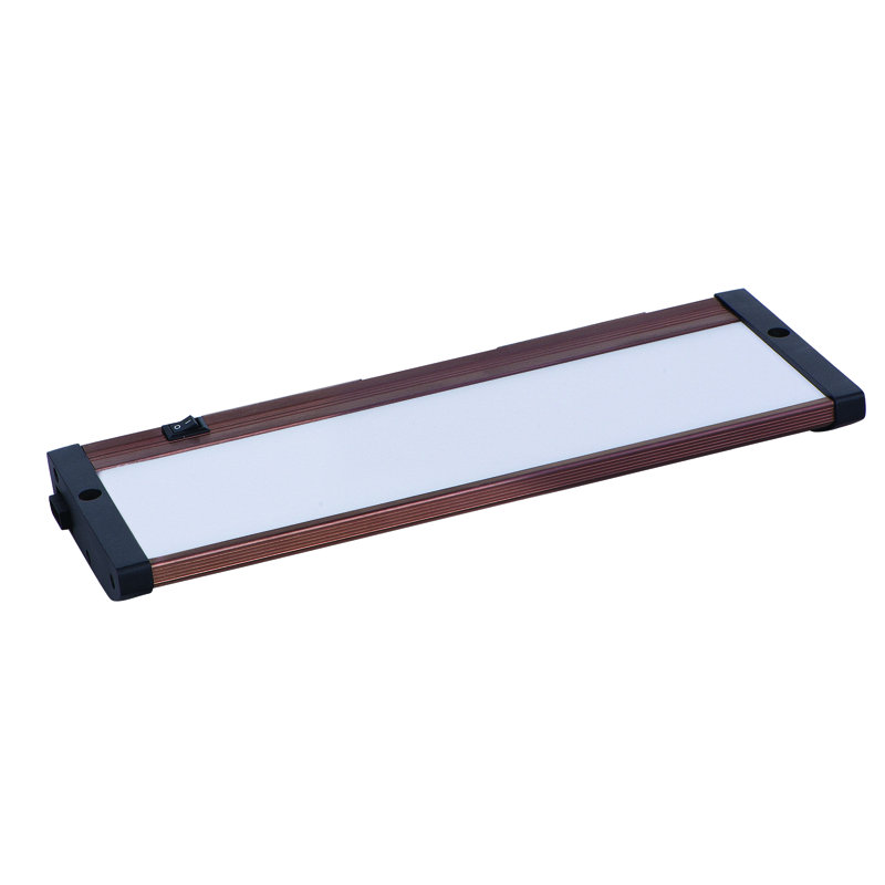 CounterMax MX-L120-EL LED 10'' Under Cabinet Light Bar, Anodized Bronze