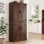 Armoire de cuisine 72 po, 4 portes de grange, armoire de rangement pour cuisine, salle à manger, salon-525894226-286869086
