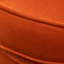 Fauteuil pivotant en velours orange-1576783903