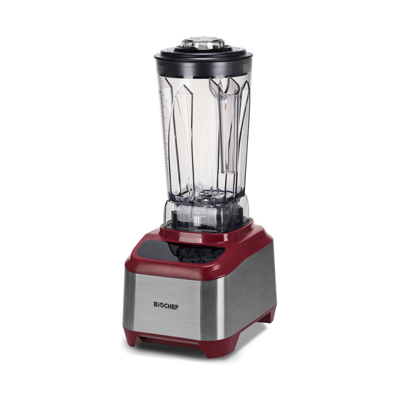 BioChef Atlas Power Blender Speed 59 mL Countertop Blender with Travel Cup, Black