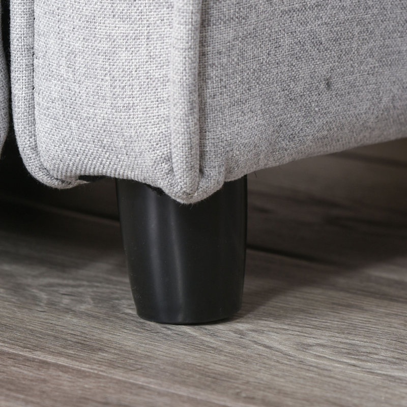 Fauteuil de jeu inclinable Qabo Kids, Gris clair