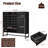 44.3" Farmhouse Sideboard With Coffee Bar, Rustic Storage Cabinet With Lattice Doors And Drawer For Living Room & Kitchen-234455260